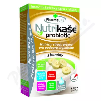 Nutrikache probiotyk z bananami 180g (3x60g)