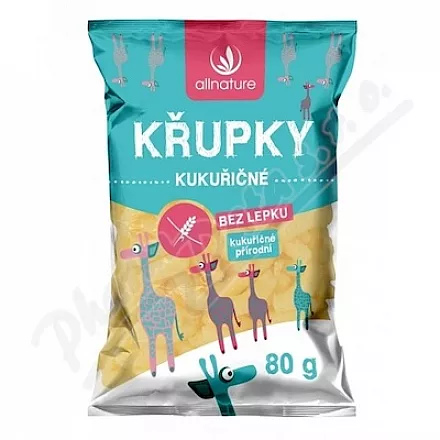 Płatki kukurydziane Allnature 80g