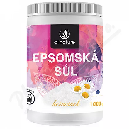 Allnature Sól Epsom Rumianek 1000g
