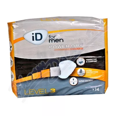 VLOŽKY ABSORPČNÍ ID FOR MEN LEVEL 3