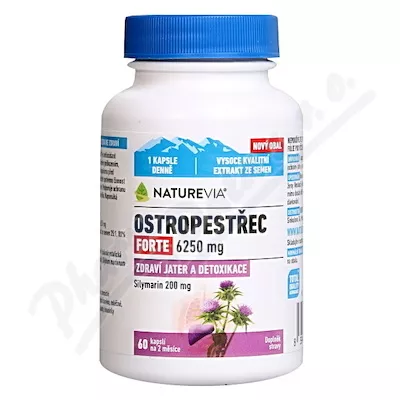 NatureVia Ostropest plamisty forte cps.60