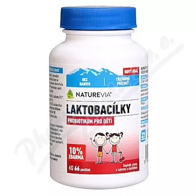 NatureVia Cherry Lactobacilli 66 pastylek