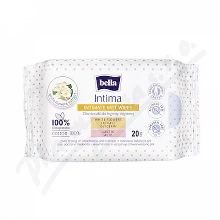 Bella Intima intimní vlhčené ubrousky 20ks