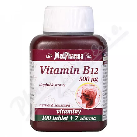 MedPharma Vitamin B12 500 mcg tbl.107