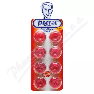 Pectol třešňový drops s vit.C blistr 8ks