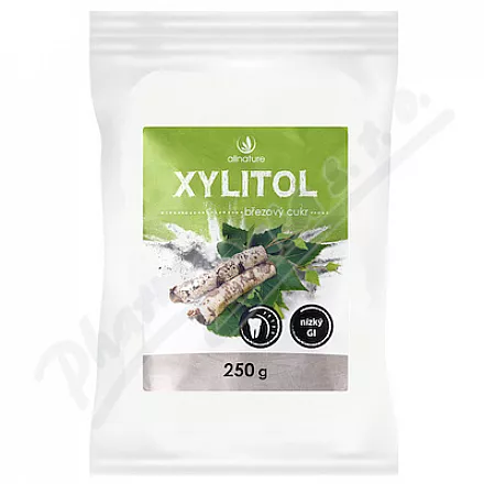 Allnature Xylitol březový cukr 250g