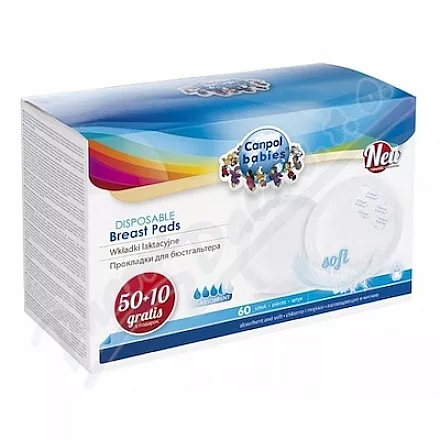 CANPOL BABIES Tampony antypoślizgowe 50+10szt