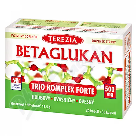 TEREZIA Betaglucan Trio complex forte cps.30