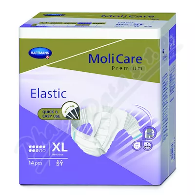 KALHOTKY ZALEPOVACÍ MOLICARE ELASTIC 8 KAPEK XL