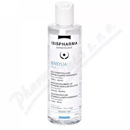 ISISPHARMA Sensylia Aqua Micellar Solution 250ml - odličování,odličování obličeje,čištění obličeje,čistění pleti,