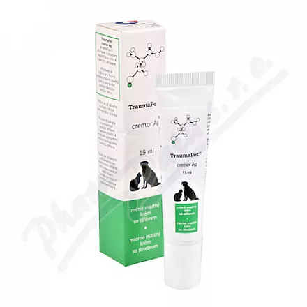 TraumaPet lekko tłusty krem z Ag 15ml - Veterinární přípravky a potřeby pro vaše mazlíčky.
