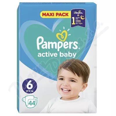 Pampers Active Baby 6 plenk.kalhotky 13-18kg 44ks