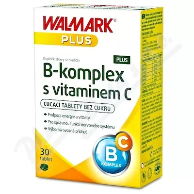 Walmark B-complex PLUS z witaminą C tbl.30