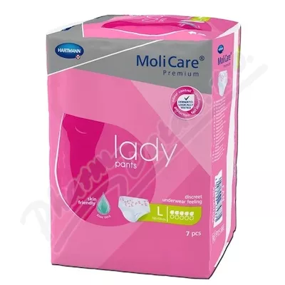 KALHOTKY NAVLÉKACÍ MOLICARE LADY PANTS 5 KAPEK L