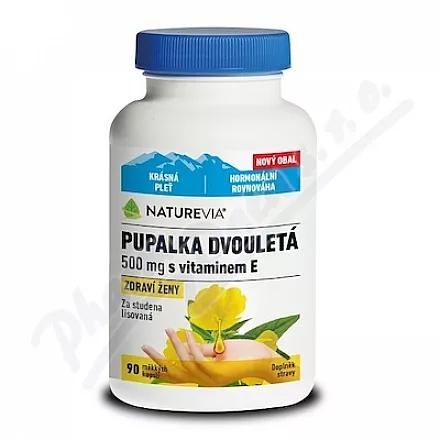 NatureVia Dandelion 500mg z wit.E cps.90