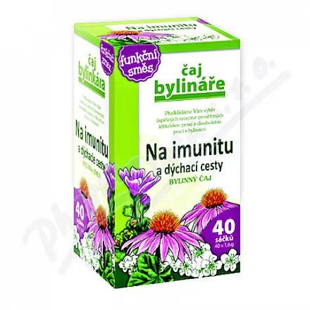 Čaj Bylináře na imunitu a dýchací cesty 40x1.6g