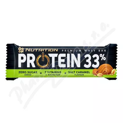 GO ON Proteinová tyčinka 33% slaný karamel 50g