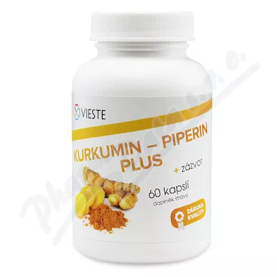 Vieste Kurkumin-piperin plus cps.60