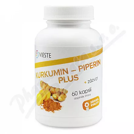 Vieste Kurkumina-piperyna plus cps.60