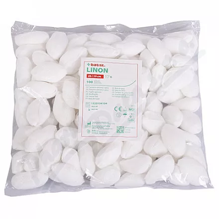 LINON tampon z gazy 20x19cm 100szt