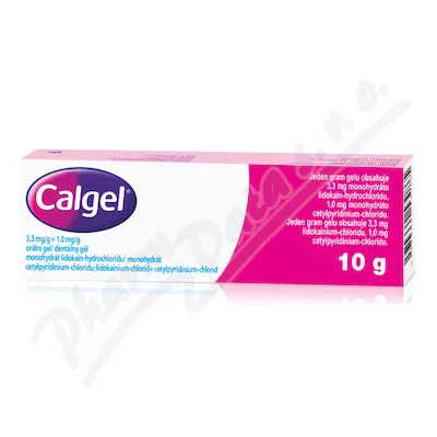 Calgel 3,3mg/g+1mg/g orm.gel.1x10g