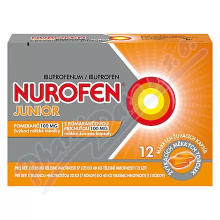 NUROFEN JUNIOR POMARAŃCZOWY