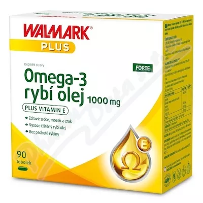 Walmark Omega-3 olej rybny 1000mg tob.90