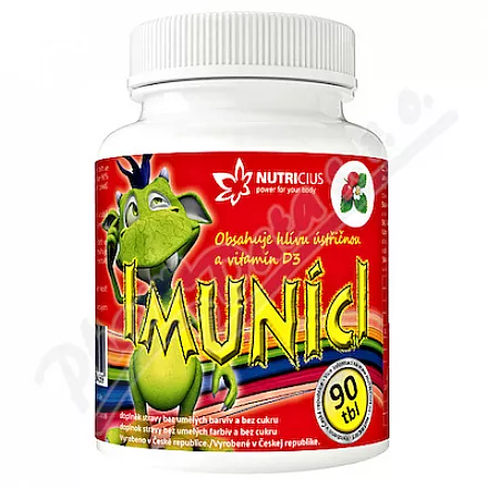 Imuníci Boczniak ostrygowaty z witaminą D dla dzieci tbl.90