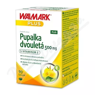 Walmark Pupalka 500mg z wit.E PLUS tob.90