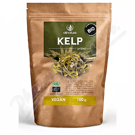 Allnature Kelp w proszku BIO 100g