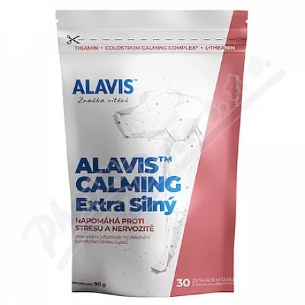 ALAVIS CALMING Extra strong 96g tbl.30 - Veterinární přípravky a potřeby pro vaše mazlíčky.