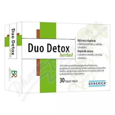 Duo Detox ziołowy tbl.30 Generica
