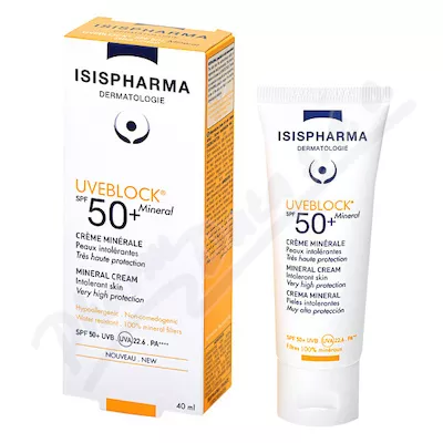 ISISPHARMA Uveblock Mineral krém SPF50+ 40ml