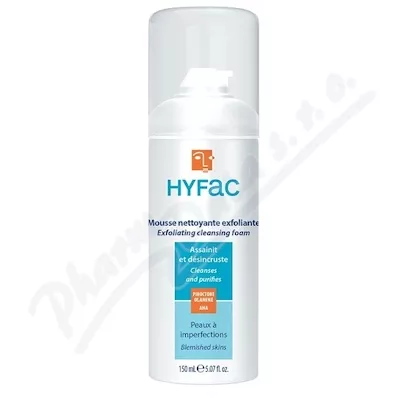 HYFAC Oczyszczająca pianka złuszczająca do skóry trądzikowej 150ml