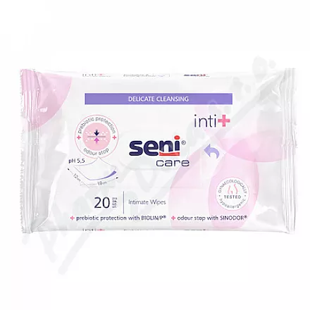 Seni Care Inti+ Chusteczki nawilżane 20szt