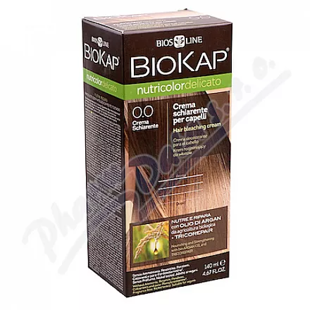 BIOKAP Farba do włosów 0.0 Rozjaśniacz 140ml