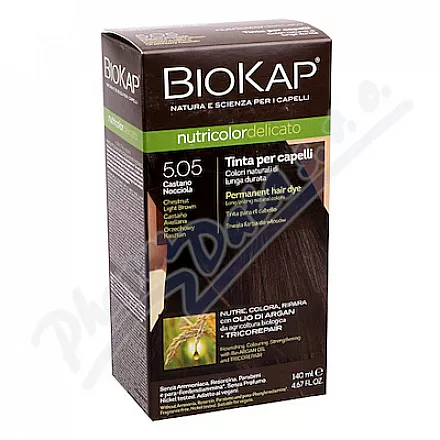 BIOKAP Farba do włosów 5.05 Brązowy jasny kasztan 140ml