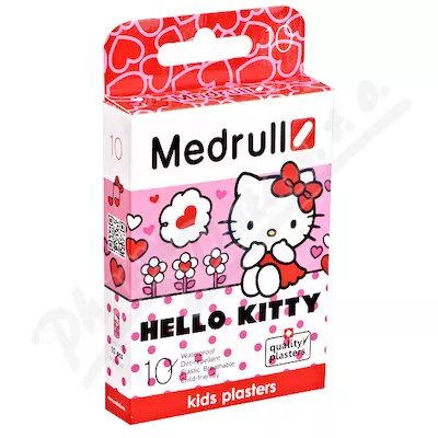 Medrull náplast dětská KIDS Hello Kitty 10ks