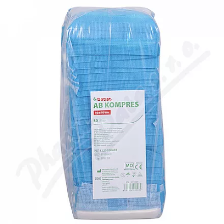 AB KOMPRES niesterylny 10x10cm 50szt