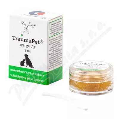 TraumaPet zubní gel s Ag 5ml - Veterinární přípravky a potřeby pro vaše mazlíčky.