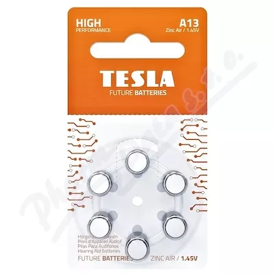 TESLA BATTERIES A13 Hearing AID (PR48) 6ks