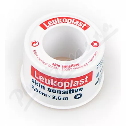 Leukoplast Skin Sensitive fixač.páska 2.5cmx2.6m