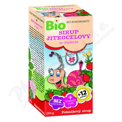 Dětský BIO Pohádkový sirup Jitrocelový 250g