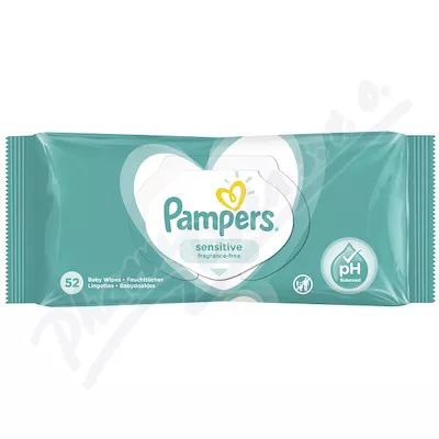 Pampers Sensitive ubrousky 52ks