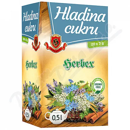HERBEX Poziom cukru n.s.20x3g