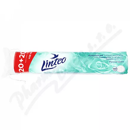 Płatki kosmetyczne LINTEO 120+20szt - odličování,odličování obličeje,čištění obličeje,čistění pleti,