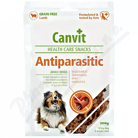 Canvit Snacks przeciwpasożytnicze dla psów 200g - Veterinární přípravky a potřeby pro vaše mazlíčky.