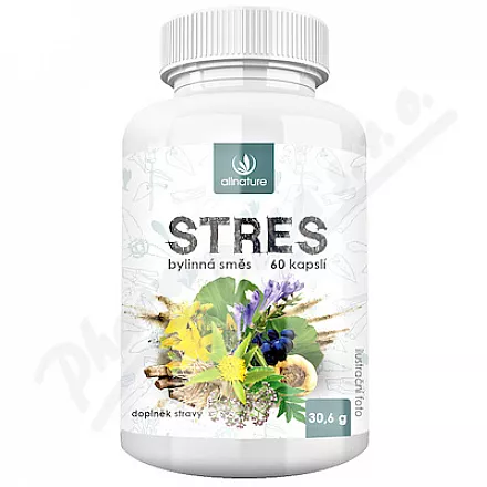 Allnature Stress Herbal Extract cps.60