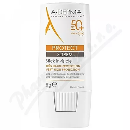 A-DERMA Protect X-TREME Transp.stick SPF50+ 8g