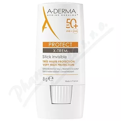 A-DERMA Protect X-TREME Transp.stick SPF50+ 8g